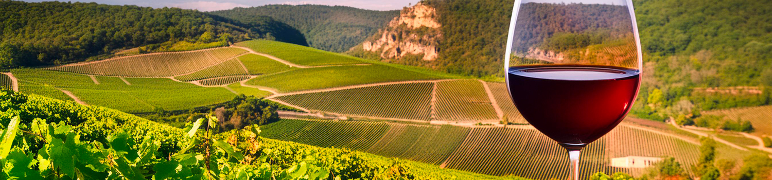 sklenice na Burgundske